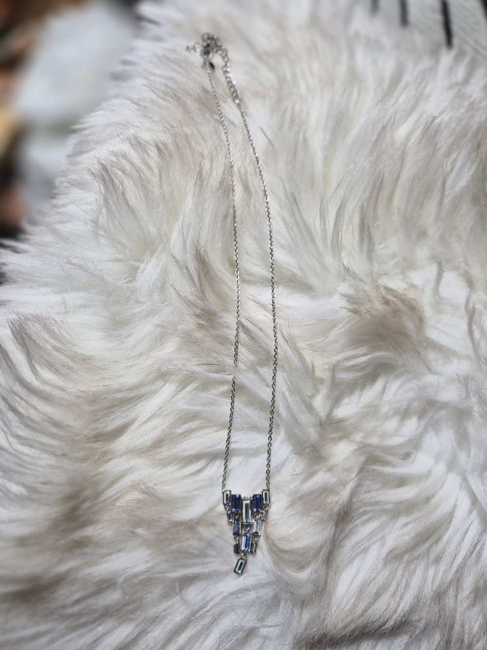 Touchstone Crystal Pendant Necklace - Women Jewelry